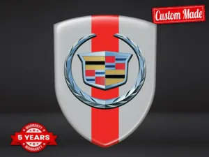 Cadillac Etichetta Adesiva Impermeabile Top Globali Regolabili ST